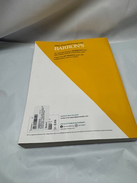 AP Statistics Premium, 2025: 9 Practice Tests Comprehensive Review *Good