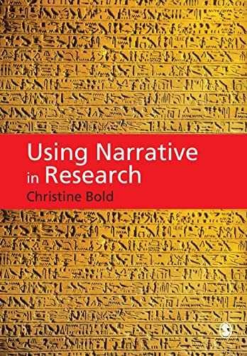 Using Narrative in Research – Paperback, by Bold Christine – Acceptable