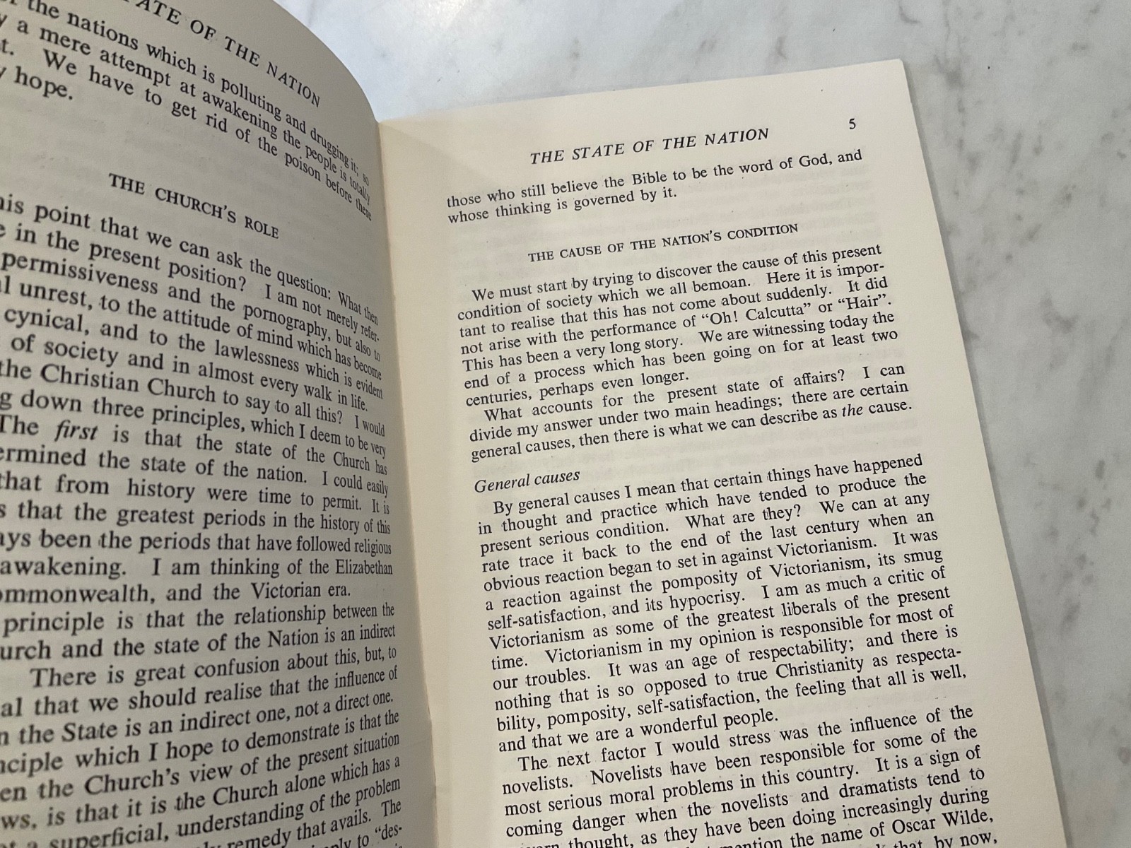 The State of the Nation British Evangelical Council 1971 Martyn Lloyd Jones