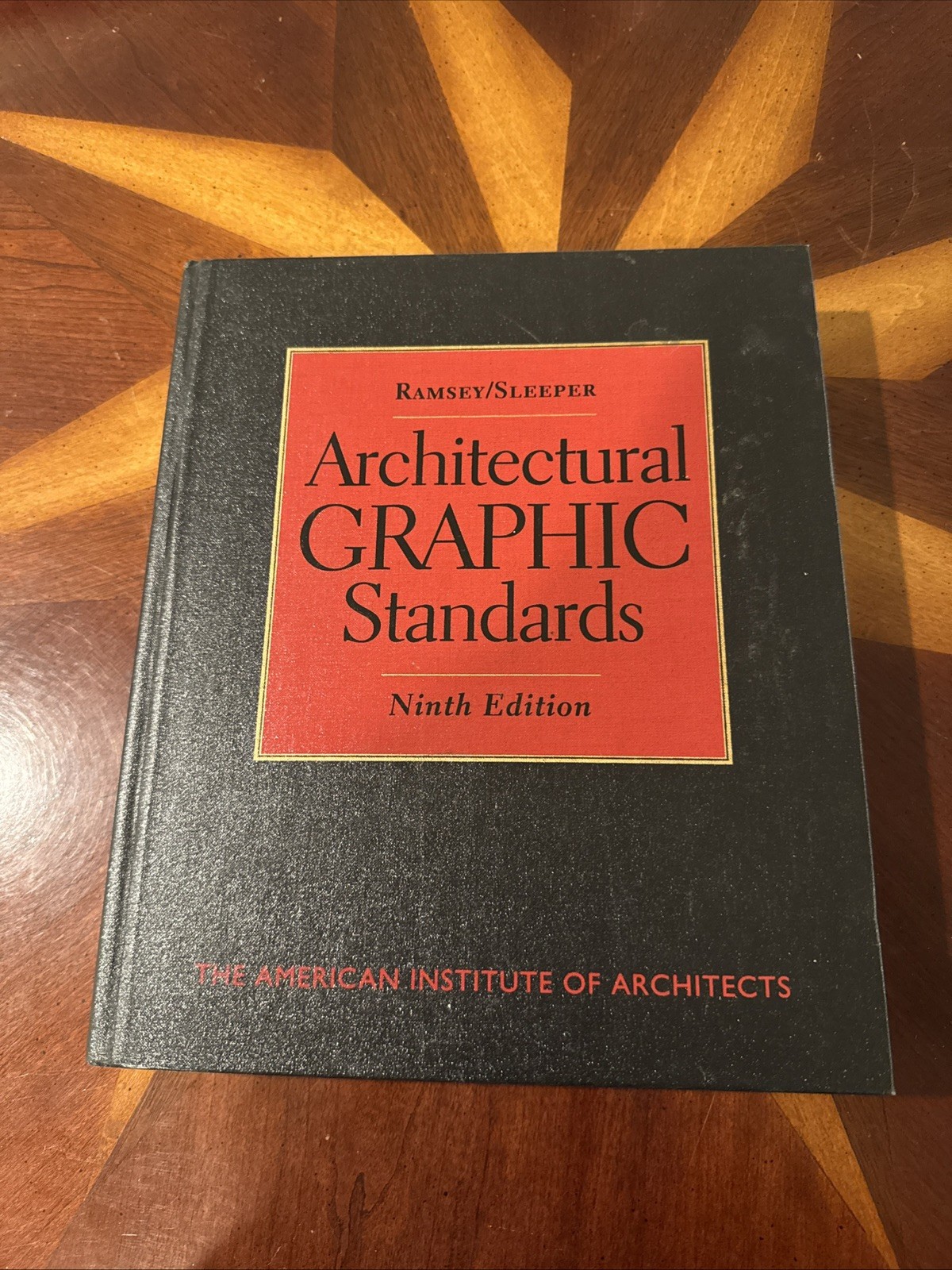 Architectural Graphic Standards by Charles George Ramsey 9th edition 1994