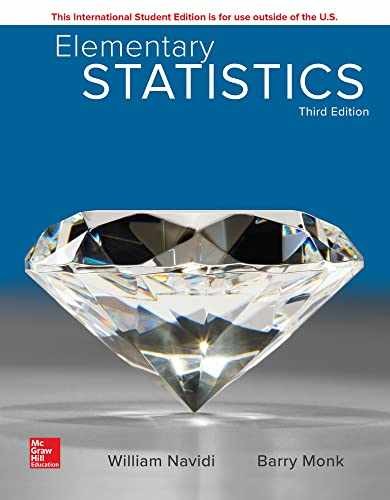 Elementary Statistics Monk, – Paperback, by Navidi William; Monk – Very Good