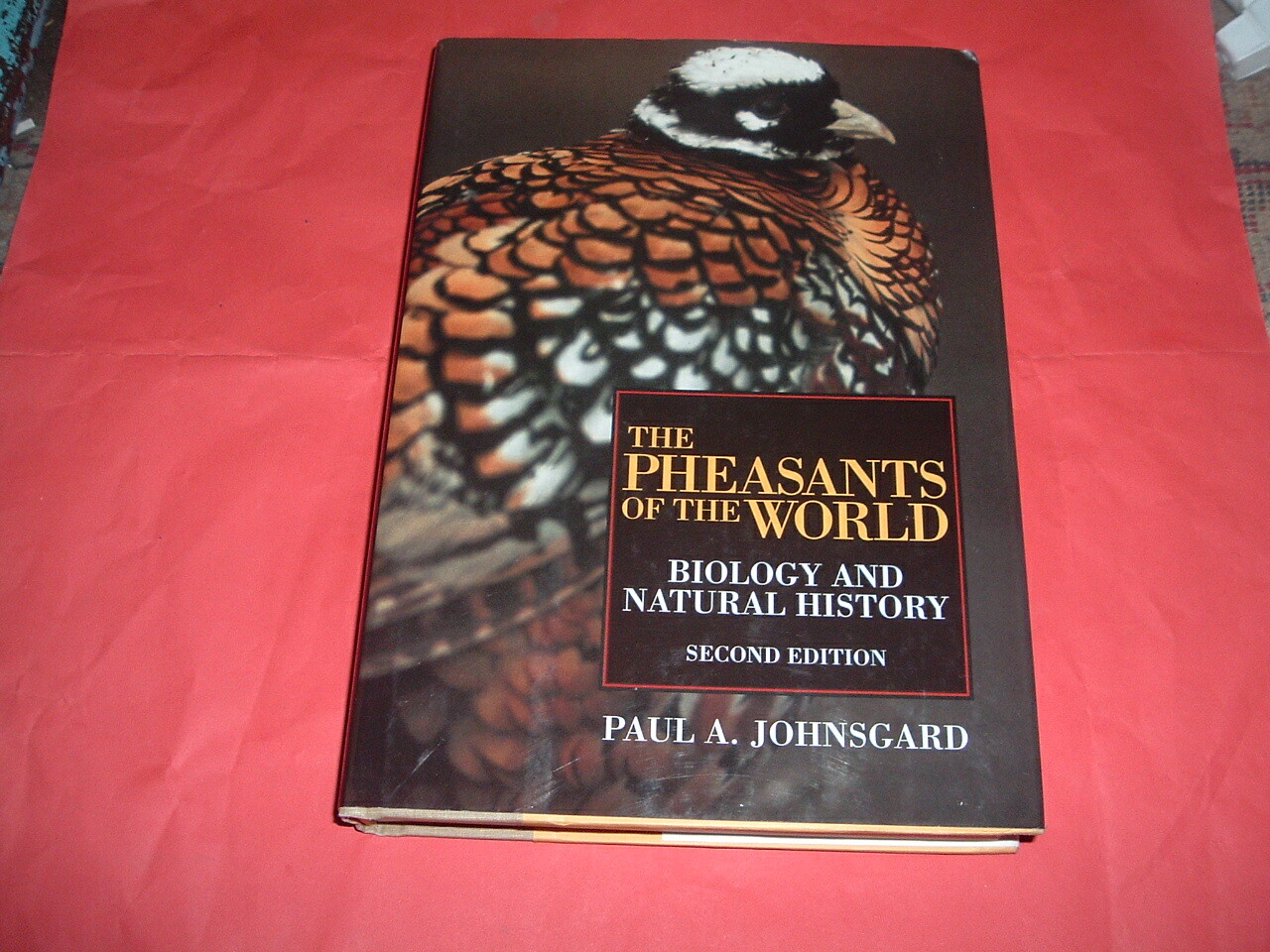 PHEASANTS OF THE WORLD, PAUL JOHNSGARD 398 PAGES HARDBACK 1999 2ND EDITION