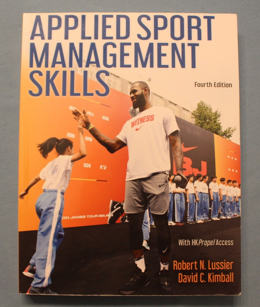 Applied Sport Management Skills Textbook Fourth Edition Human Kinetics