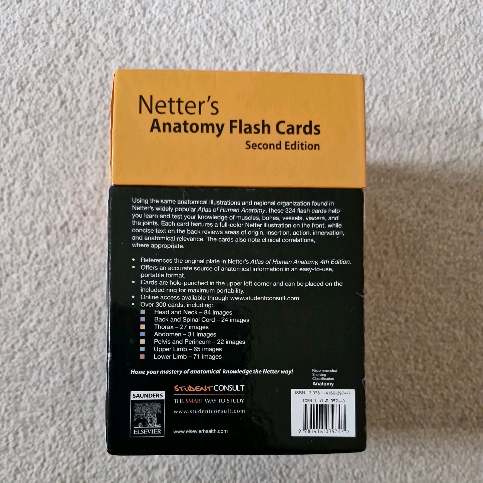 Netter’s Anatomy Flash Cards: With STUDENT C… by Hansen PhD, John T. Paperback