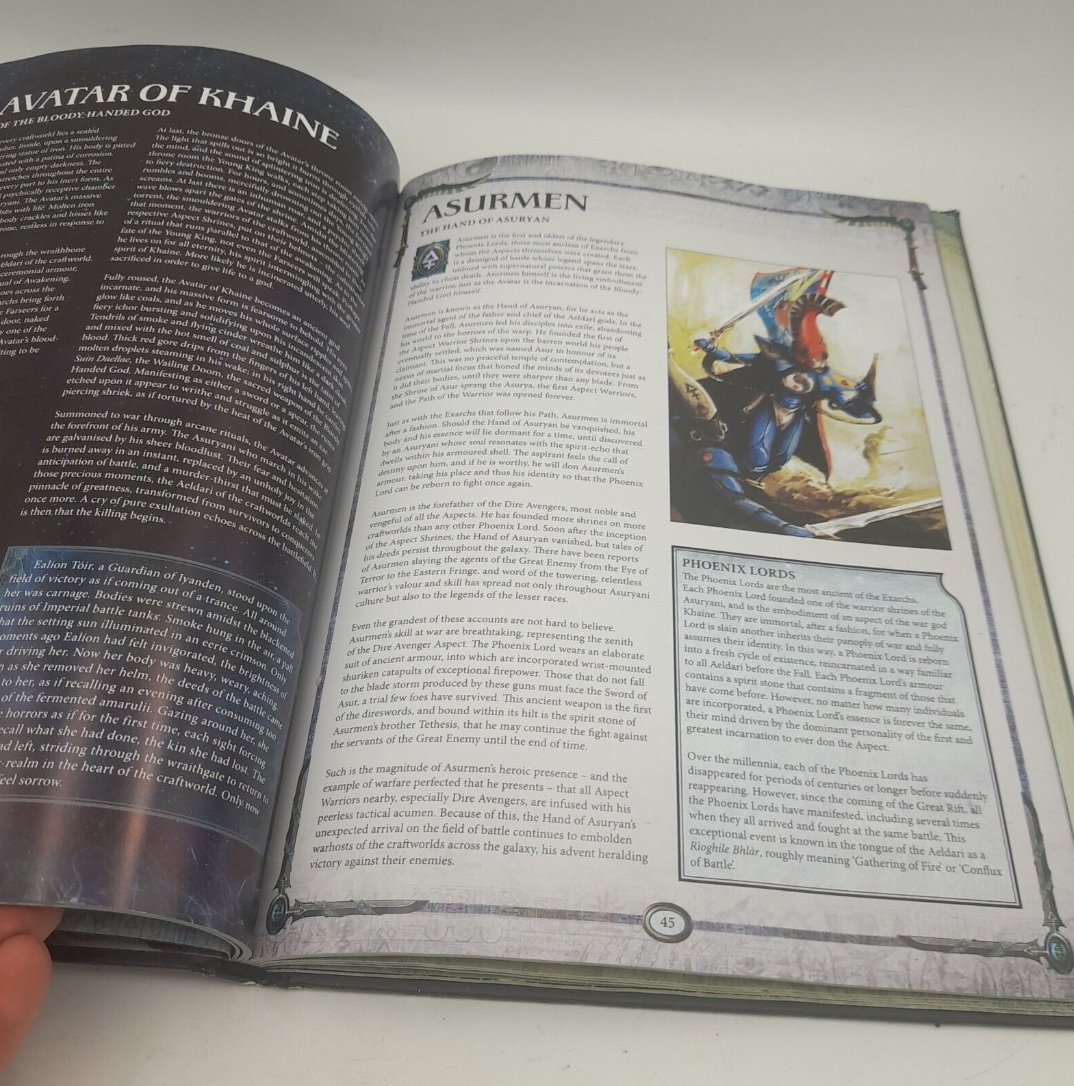 Games Workshop Warhammer 40k Craftworlds Codex