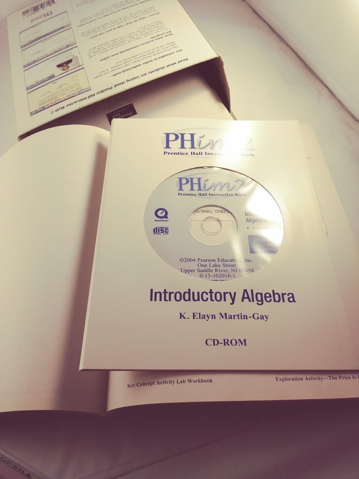 Prentice Hall Interactive Math 2 Introductory Algebra Quantity Pack 2003