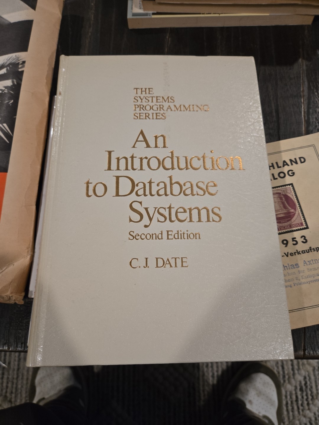 Ibm Systems Programming Ser.: Introduction to Database Systems by C. J. Date…