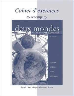 Workbook/Lab Manual to accompany Deux – Paperback, by Terrell Tracy; Kerr – Good