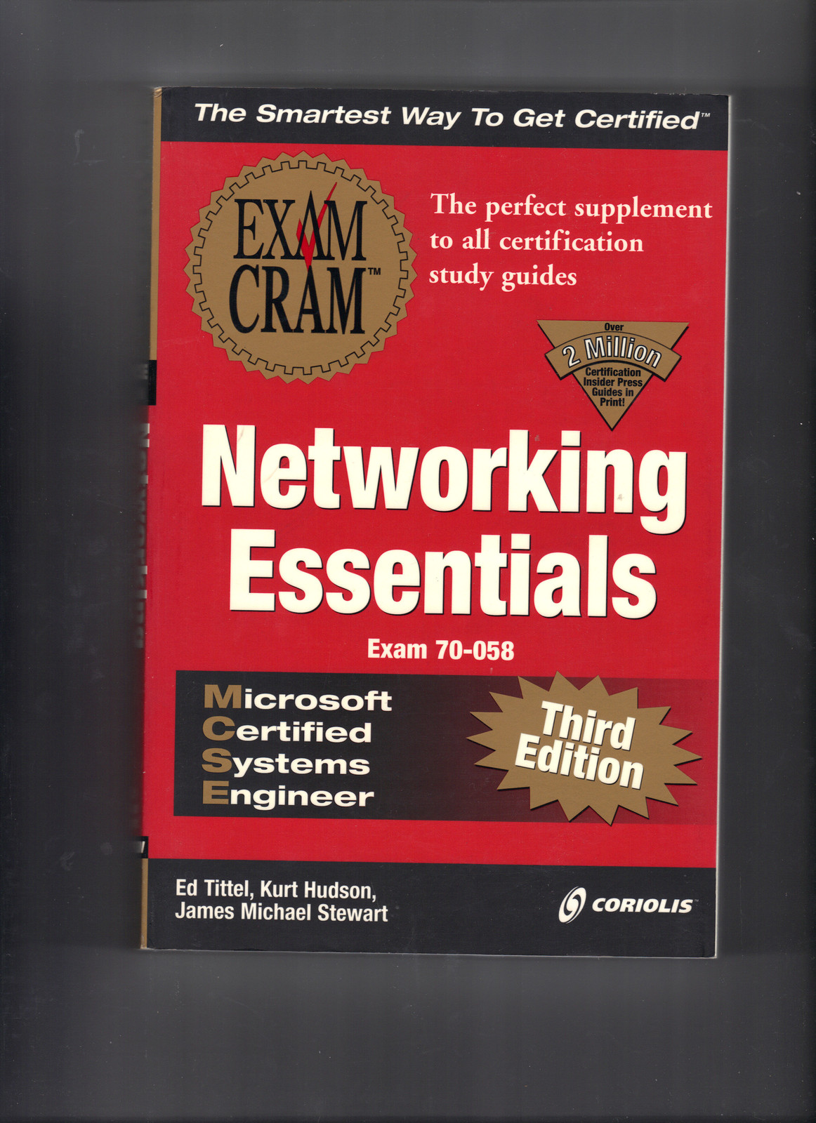 MCSE Networking Essentials Exam Cram by Ed Tittel (2000, Paperback) 1576106217