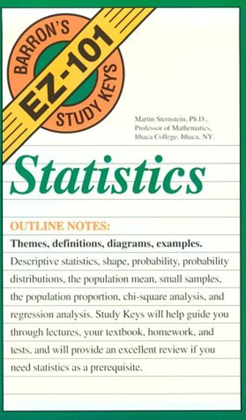 Statistics Paperback Martin Sternstein