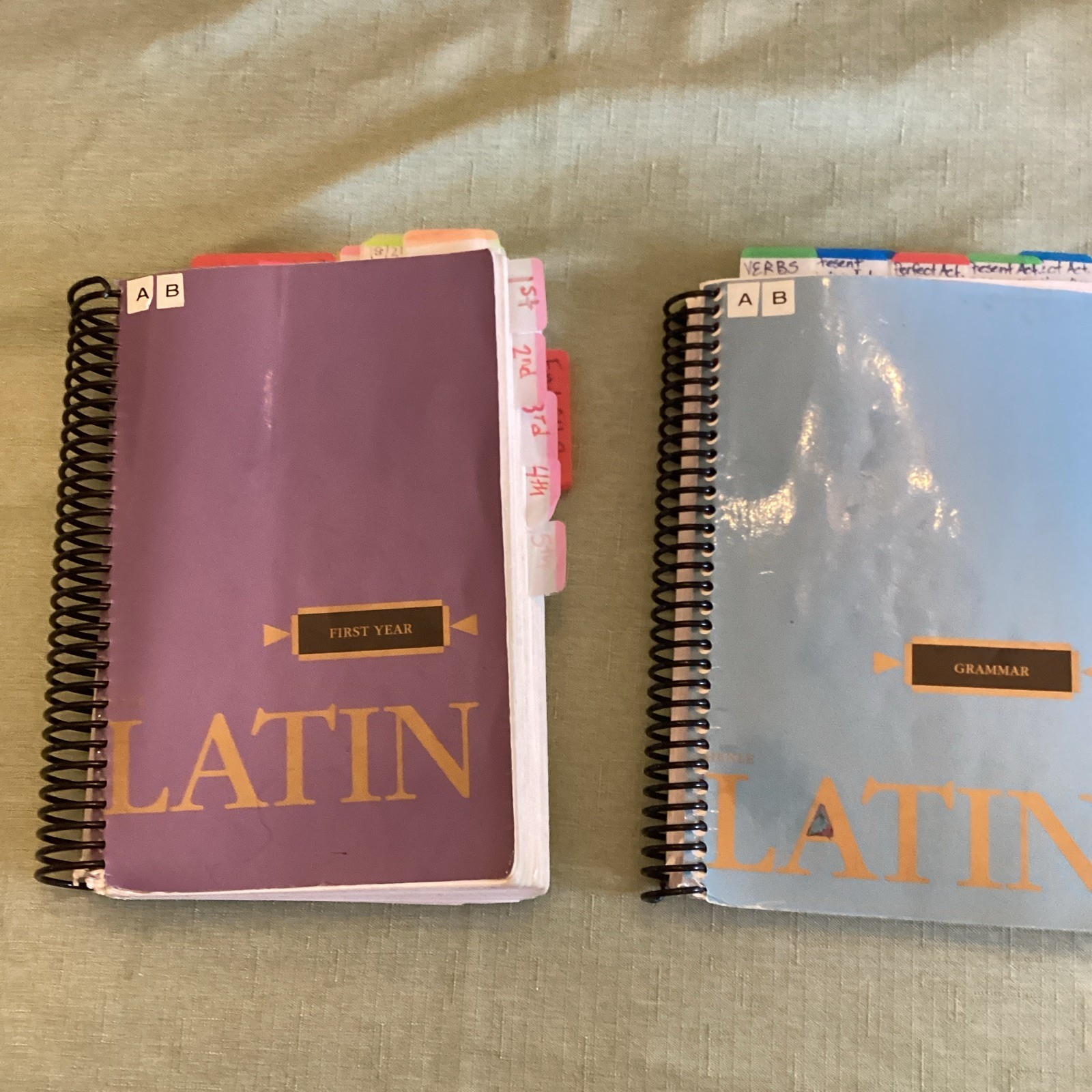 Loyola Press Henle Latin Series First Year Latin & Latin Grammar Spiral Bound