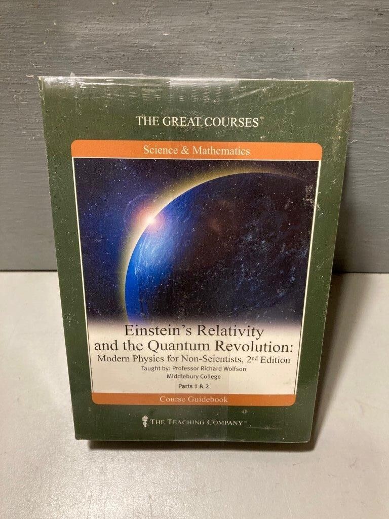 Einstein’s Relativity and the Quantum Revolution by R. Wolfson NEW SHRINKWRAPPED