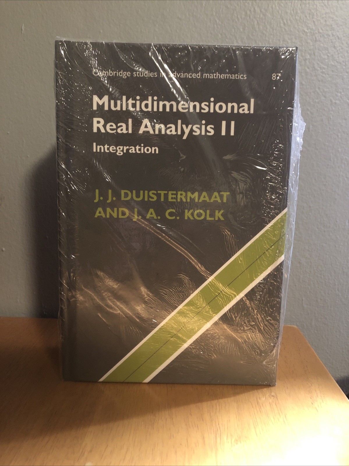 Multidimensional Real Analysis BOTH VOLUMES IN RAPPER HARD COVER!!!