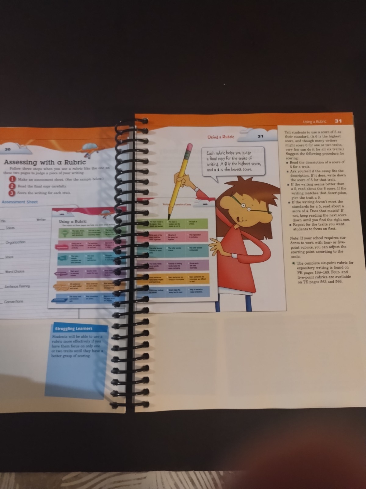 Write Source Teacher’s Edition Grade 3 2006 Spiral Bound Teacher Resource…