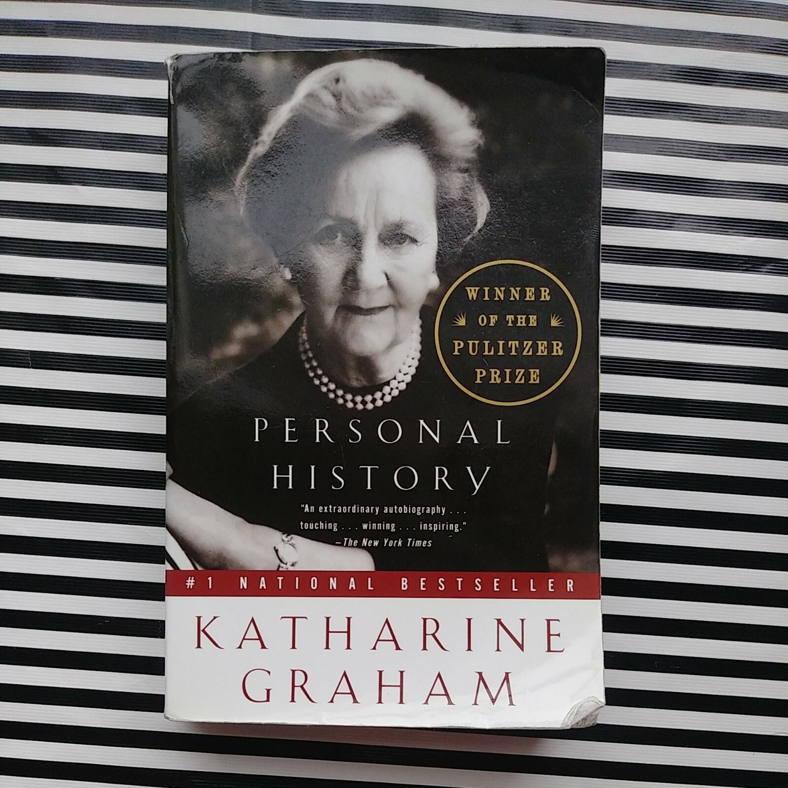 Personal History Katharine Graham Paperback Pulitzer Prize Memoir