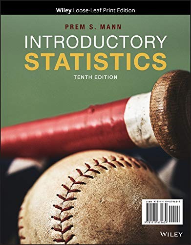 Introductory Statistics by Prem S. Mann