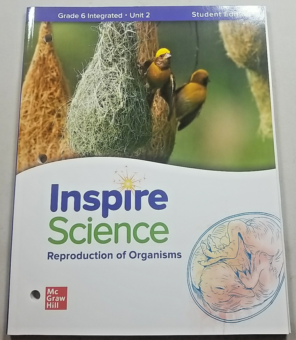 Inspire Science: Integrated Grade 6 Write-In Student Edition Unit 2 Integrated