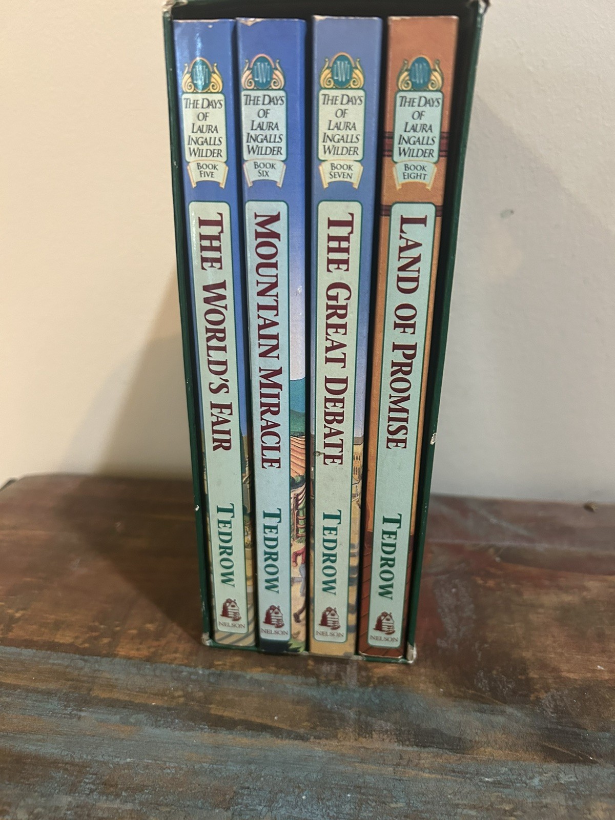 The Days of Laura Ingalls Wilder: Books 5 – 8 Paperback with Slipcase