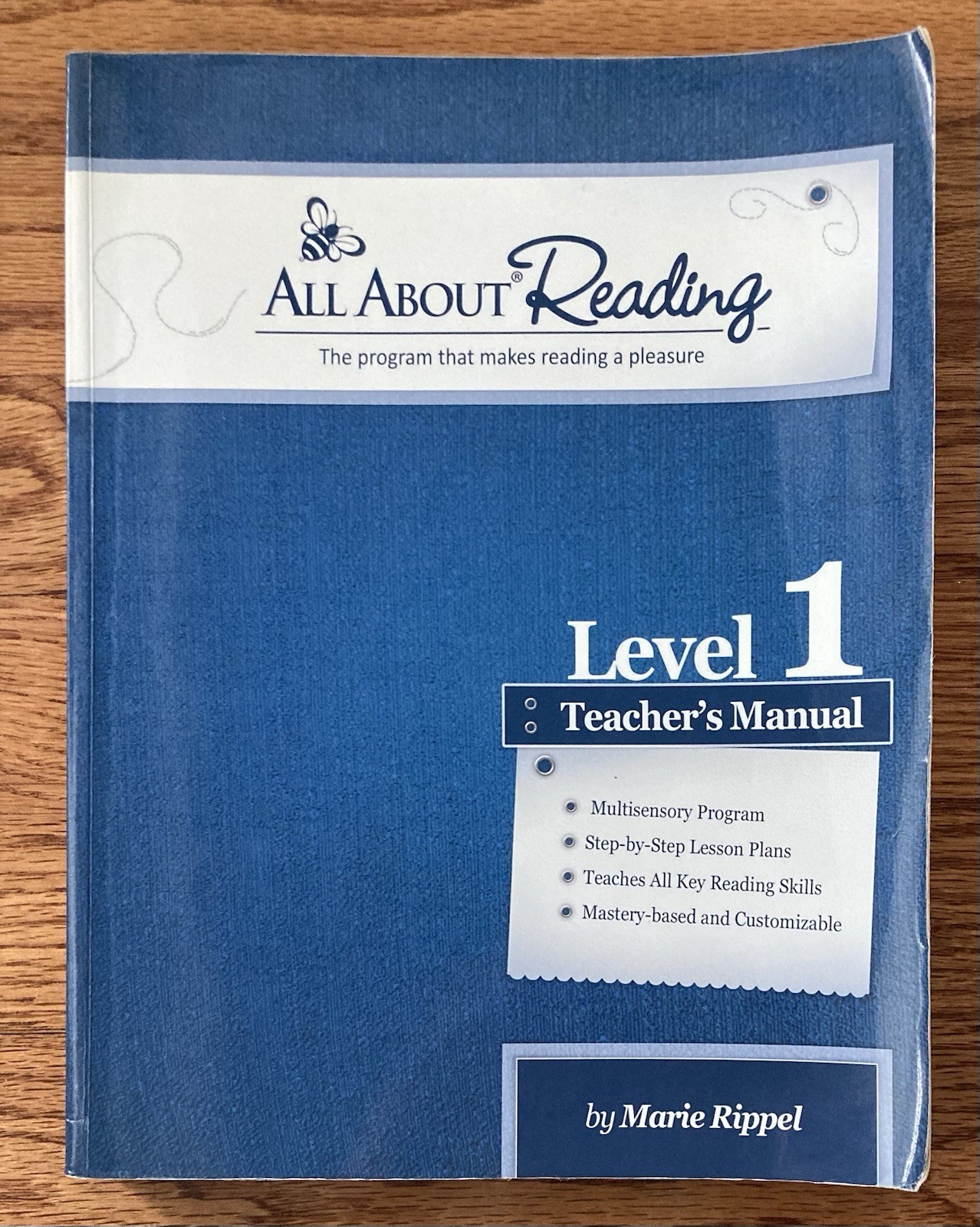 All About Reading Level 1 Teachers Manual By Marie Rippel