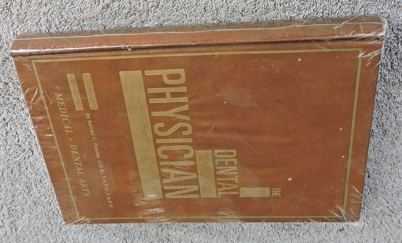 The Dental Physician by Dr. AC Fonder: the second revised edition, March, 1985.