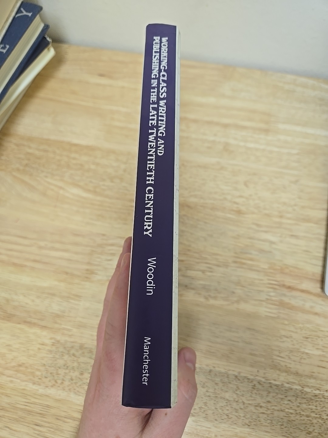 Manchester University Press Ser.: Working-Class Writing and Publishing in the…