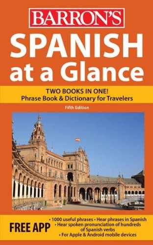 Spanish at a Glance: Foreign Language – Paperback, by Wald Heywood – Very Good