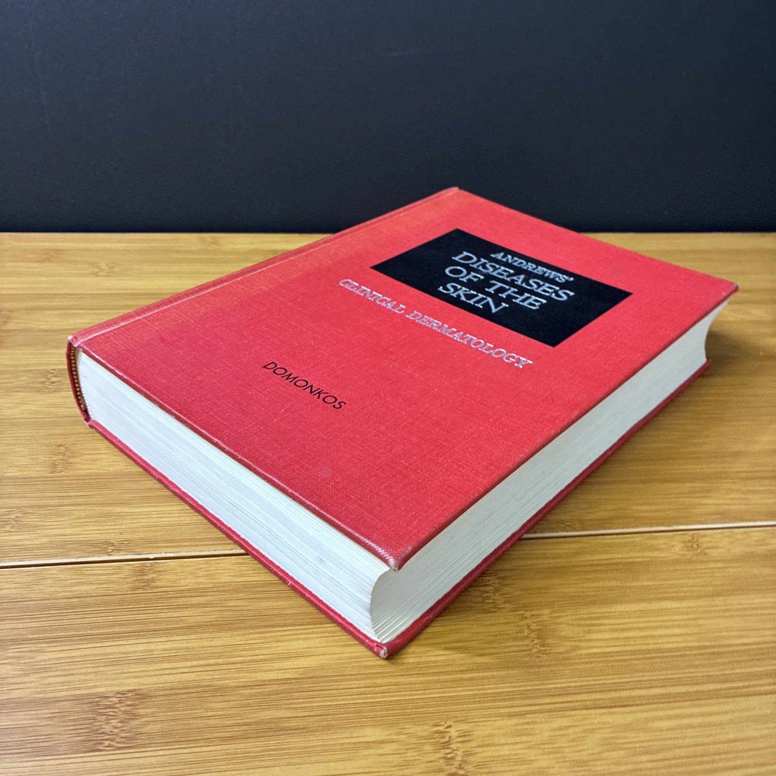 Andrews’ Diseases of the Skin Clinical Dermatology 6th Edition Domonkos 1971 VTG