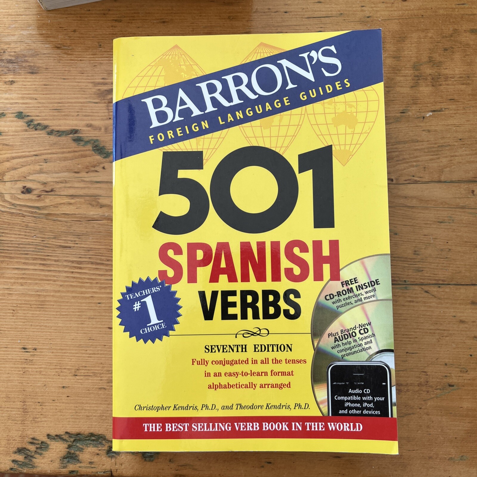 501 Verb Ser.: 501 Spanish Verbs with CD-ROM and Audio CD by Theodore Kendris…