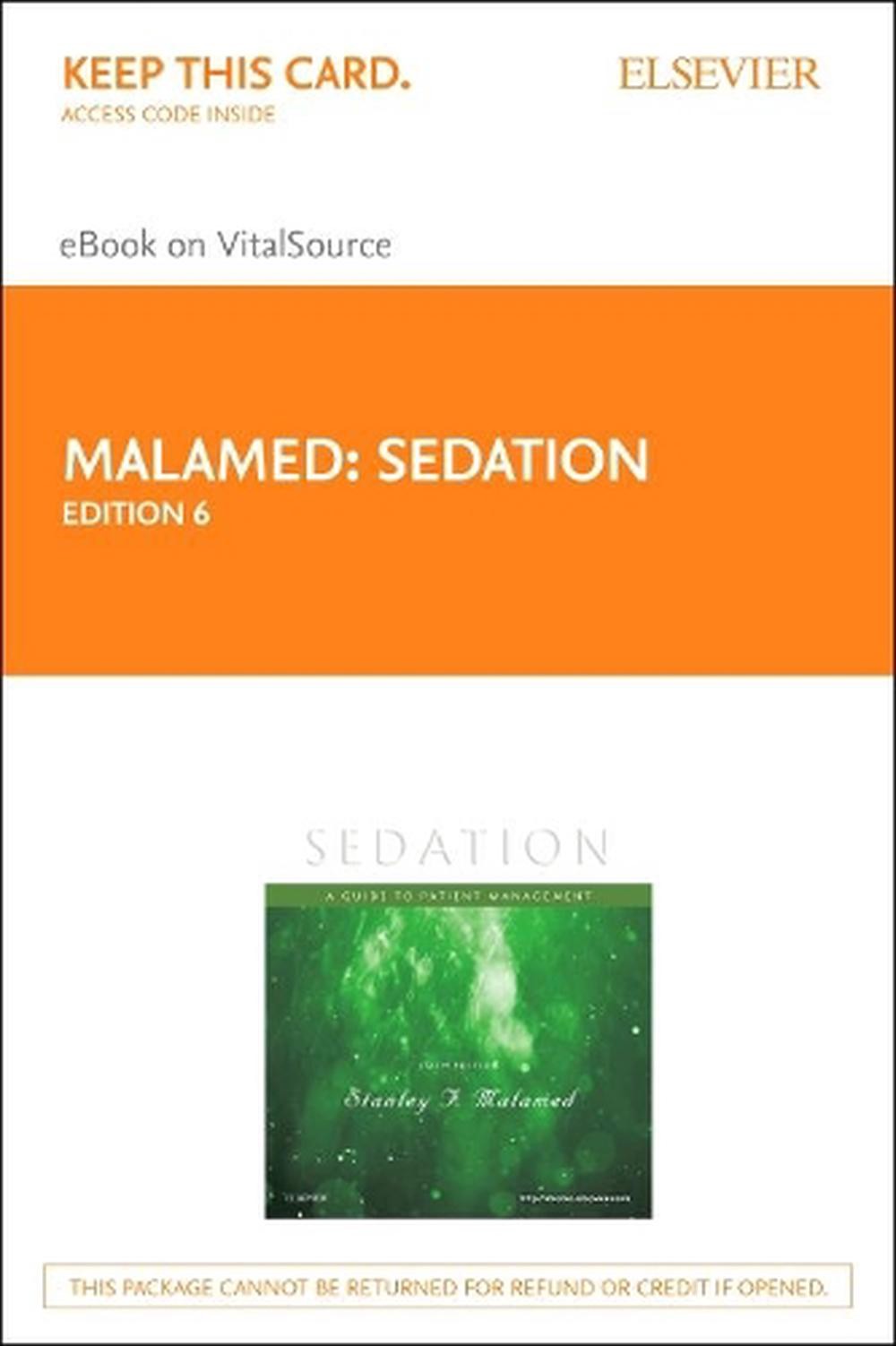 Sedation – Elsevier eBook on Vitalsource (Retail Access Card): A Guide to Patien