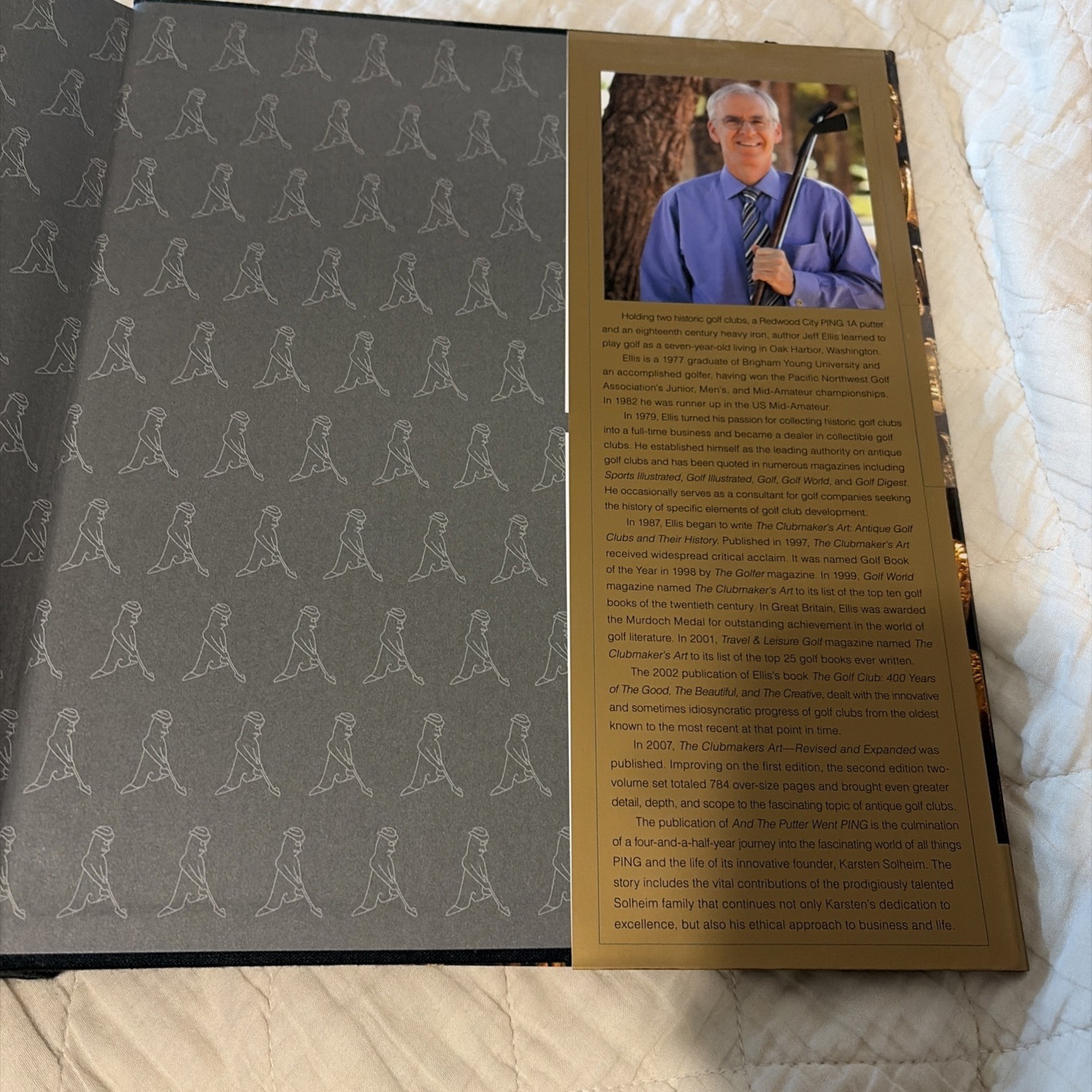 And The Putter Went PING… Standard Edition by Jeffery B. Ellis. Clean Pages