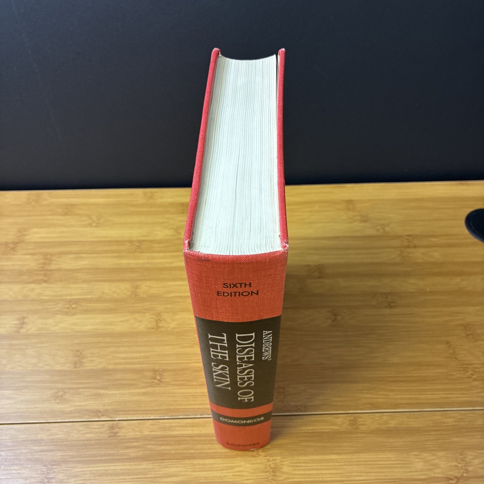 Andrews’ Diseases of the Skin Clinical Dermatology 6th Edition Domonkos 1971 VTG