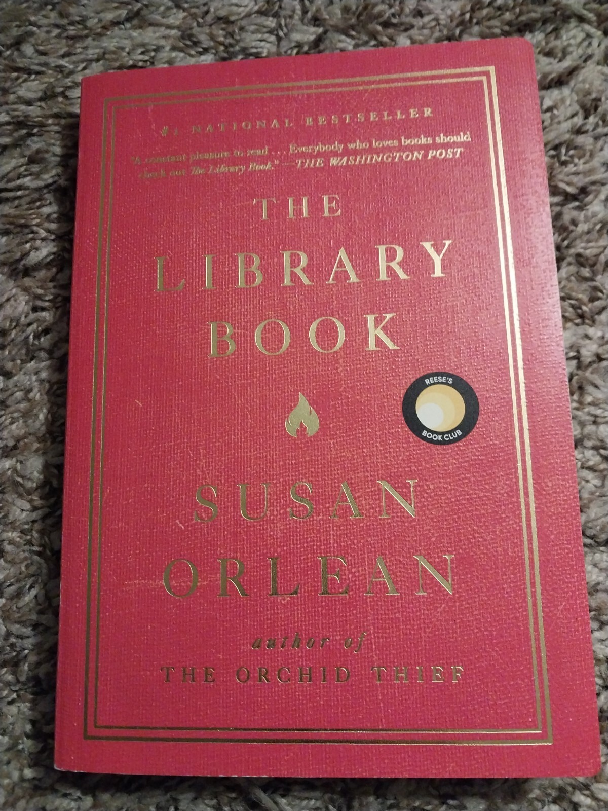 The Library Book by Susan Orlean (2019, Trade Paperback)