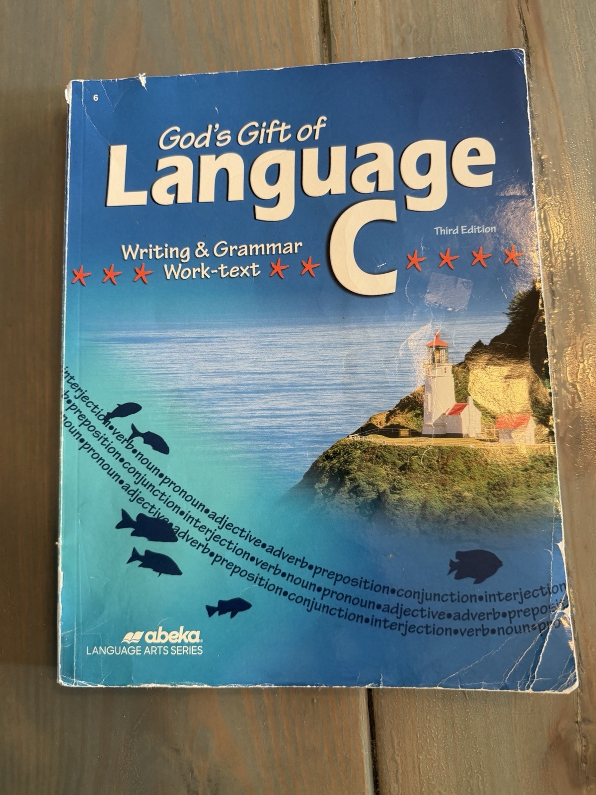 Abeka 6th Grade Language C (3rd Edition) 5 Book Kit