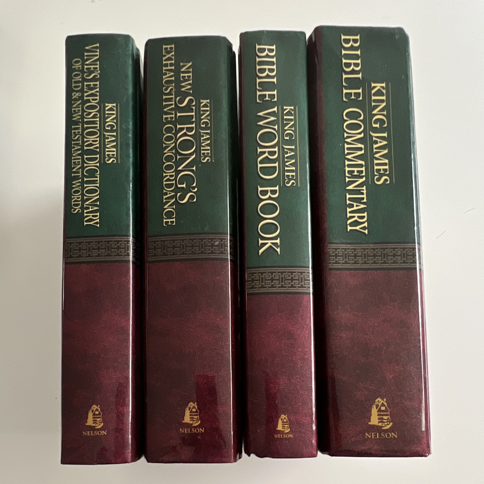 Nelson King James Bible Reference Set: Commentary, Strong’s, Vine’s, Word Book