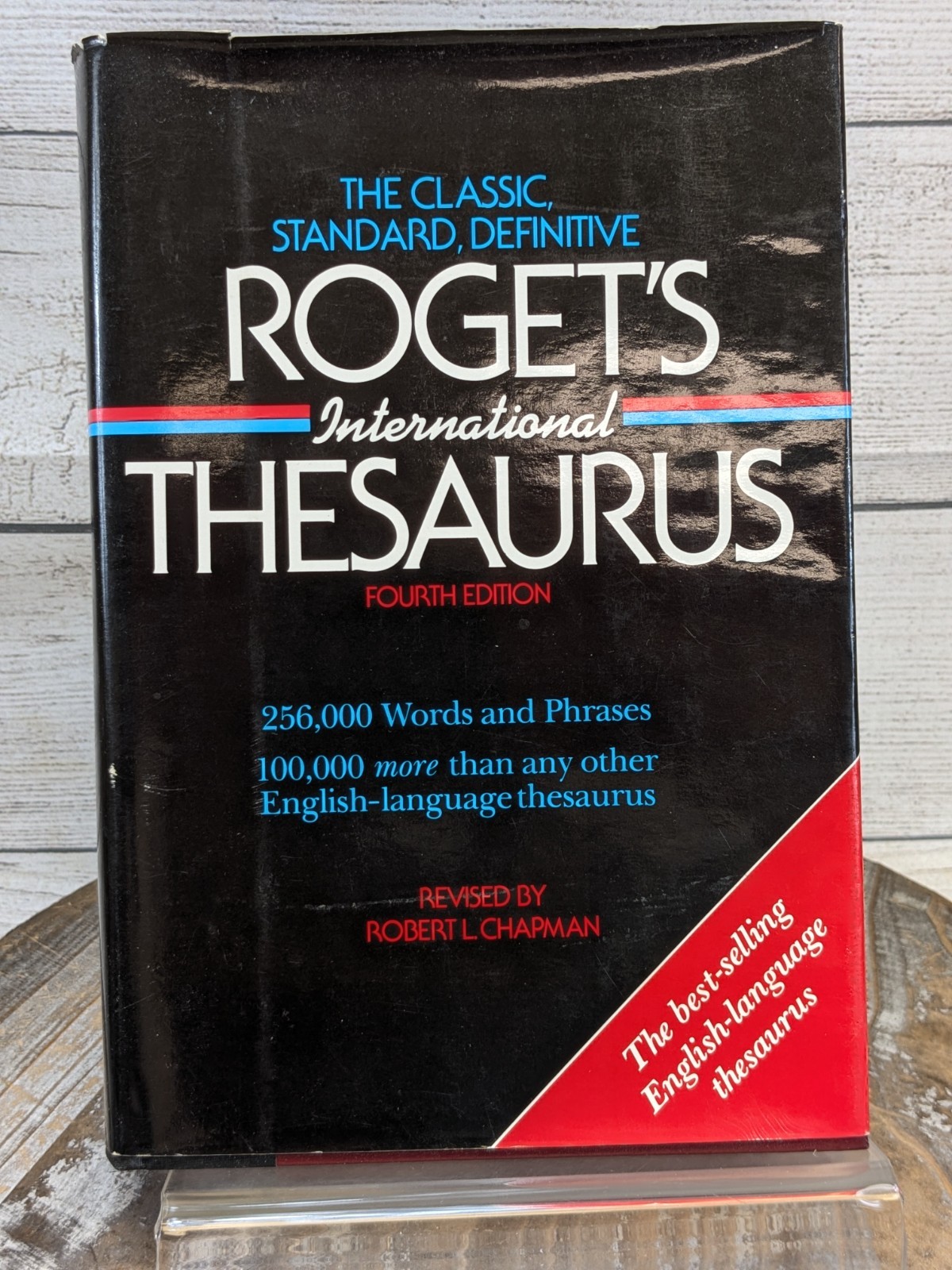 Classic Standard Definitive Rogets International Thesaurus 4th Edition 1977 HCDJ