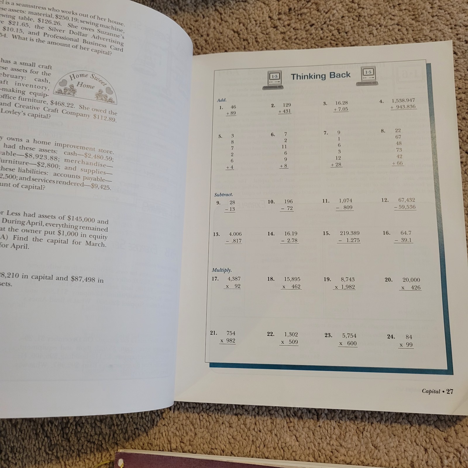 Abeka Business Math High School 11th 12th Grade Teacher Answer Keys And Worktext