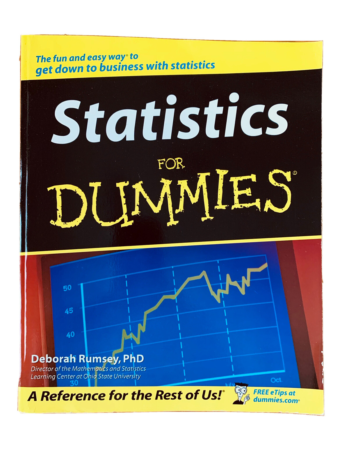 Statistics for Dummies® by Deborah J. Rumsey (2003, Trade Paperback)