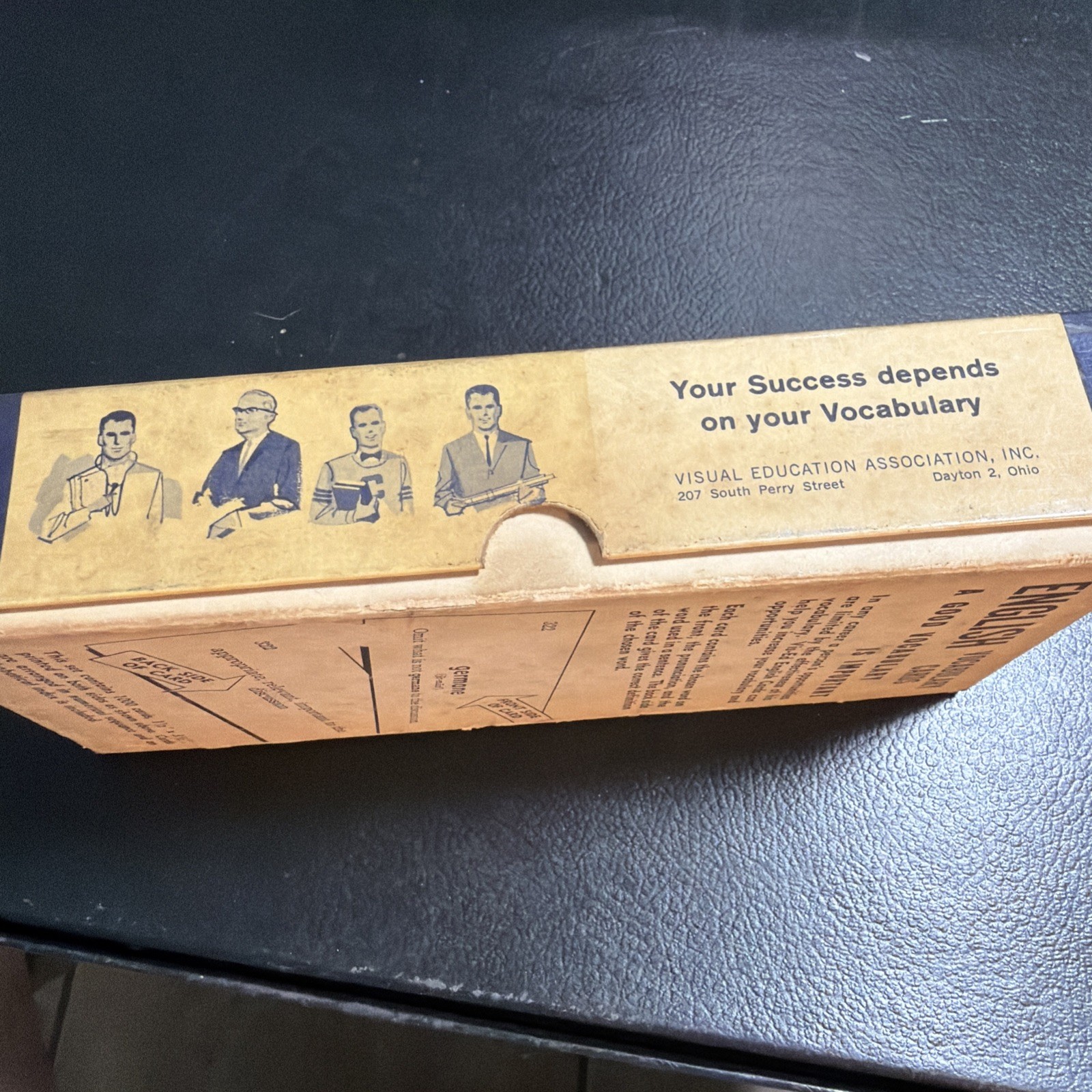 Vintage Vis-Ed English Vocabulary Cards 1950’s hundreds of cards