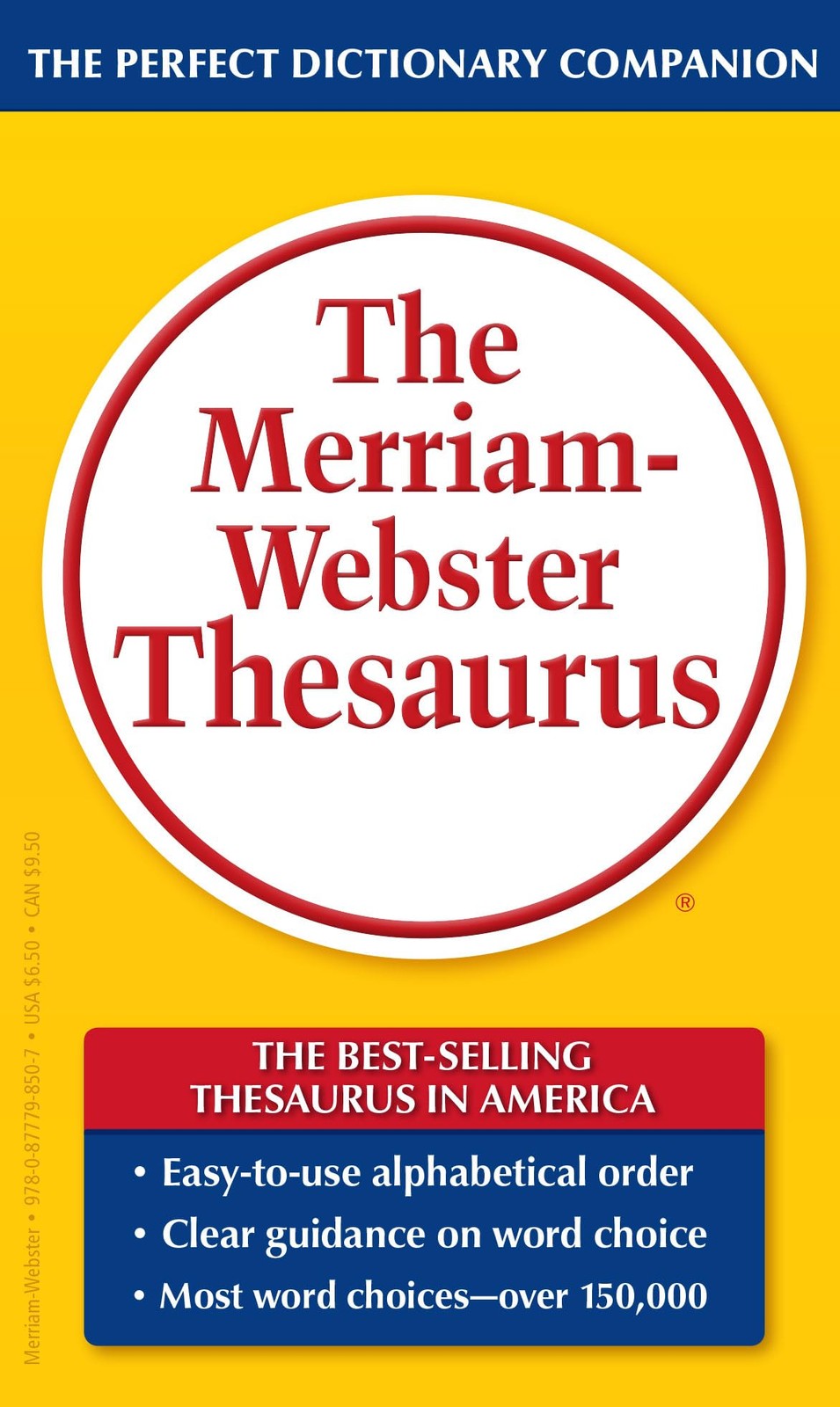 The Merriam-Webster Thesaurus, Mass-Market Paperback – mass market paperback…