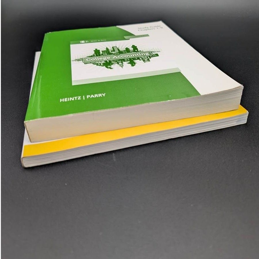 South-Western Cengage Learning Textbook College Accounting Study Guide Paperback