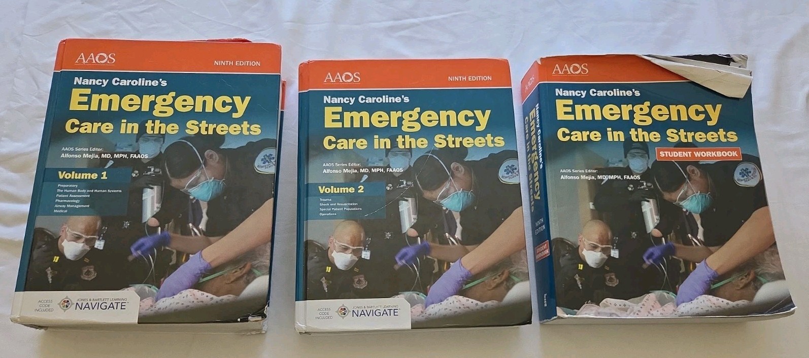 Emergency Care in the Streets, 9th Edition Volume 1 & 2, Plus Student Workbook