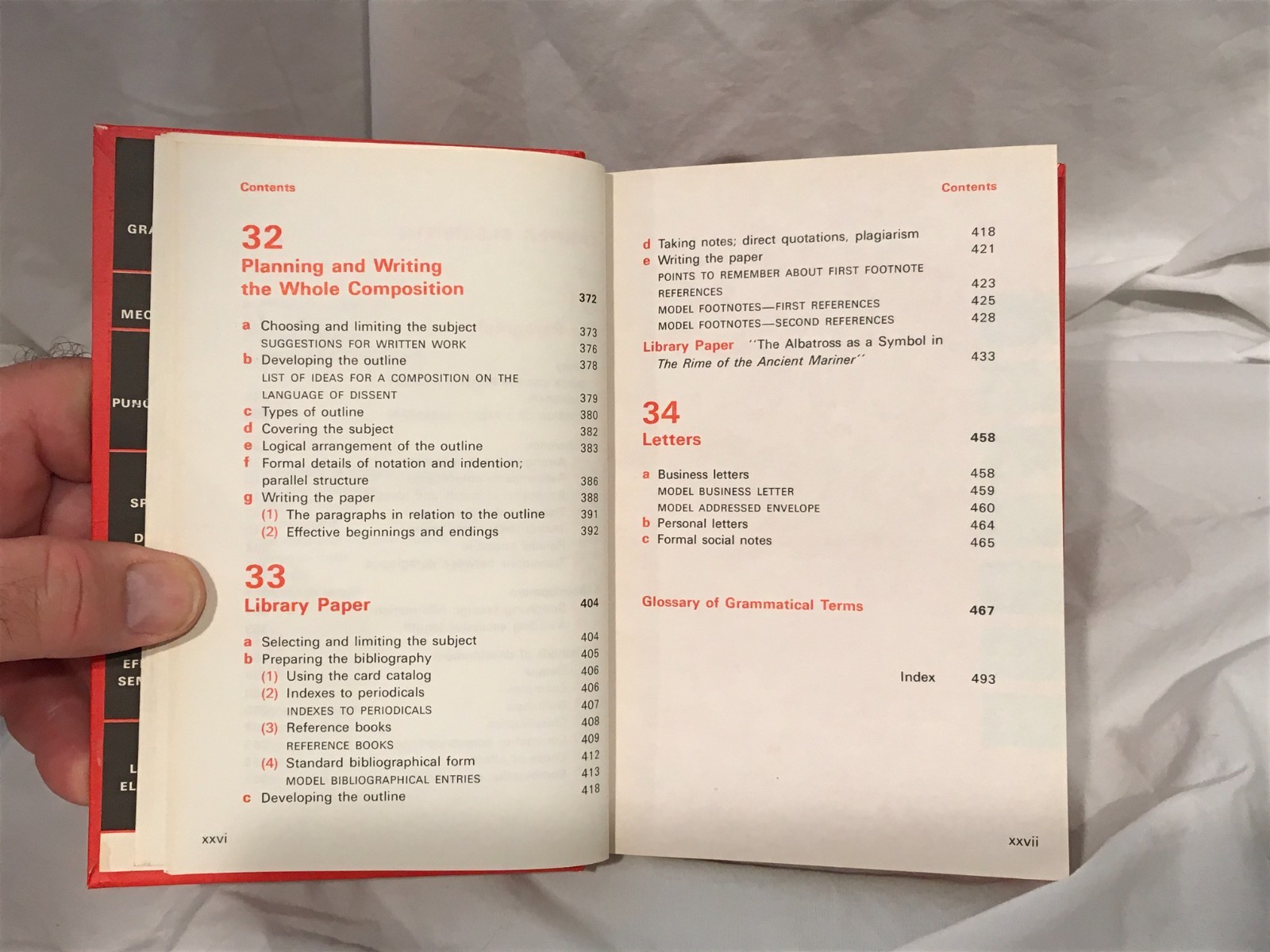 Harbrace College Handbook – John C. Hodges (Hardcover, 1972, 7th Edition) NM
