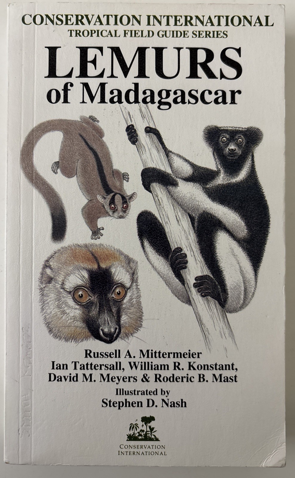 Lemurs of Madagascar ,Tropical Field Guide Series(SIGNED) By Russell Mittermeier