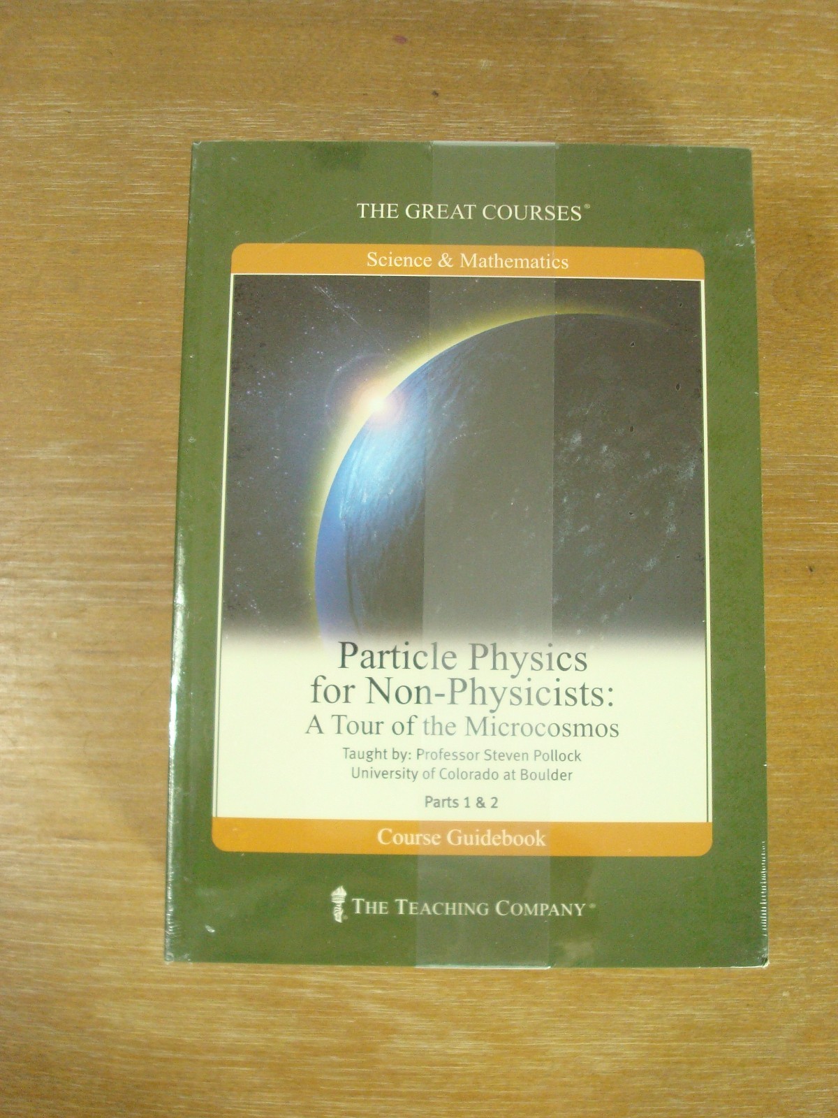 Great Courses: Particle Physics for Non-Physicists Prof S. Pollock NEW SEALED