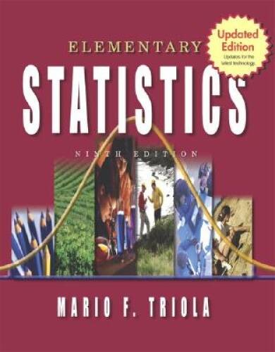 Elementary Statistics: Updates for the latest technology, 9th Updated – GOOD
