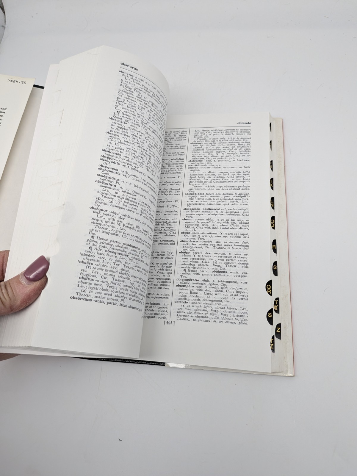Cassell’s Standard Latin Dictionary Simpson, D. P Hardcover Used.