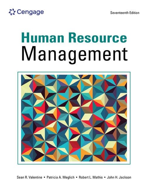 Human Resource Management by Sean Valentine