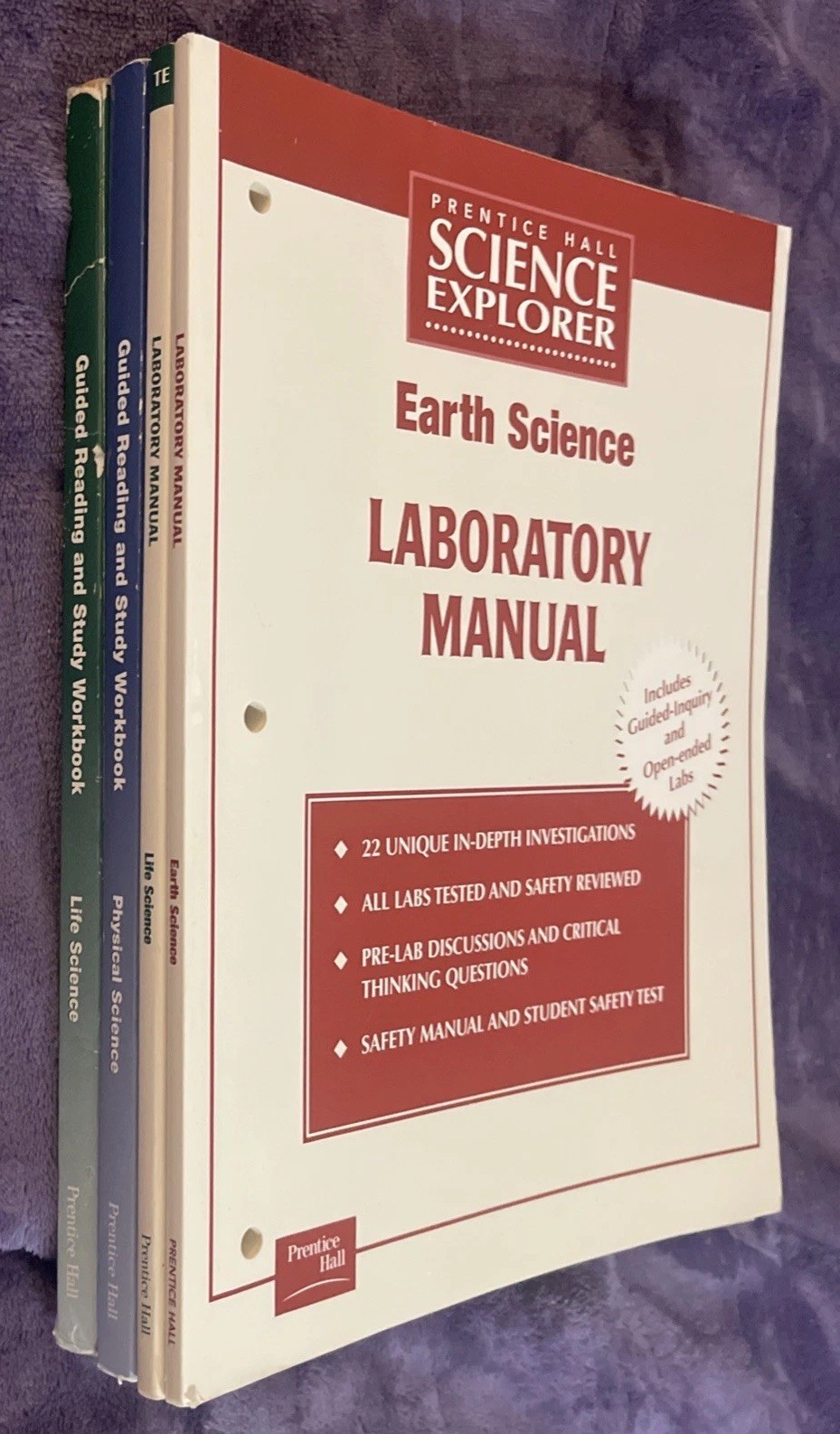 Prentice Hall Science Explorer Lab Manuals & Guided Study Workbooks Lot Science