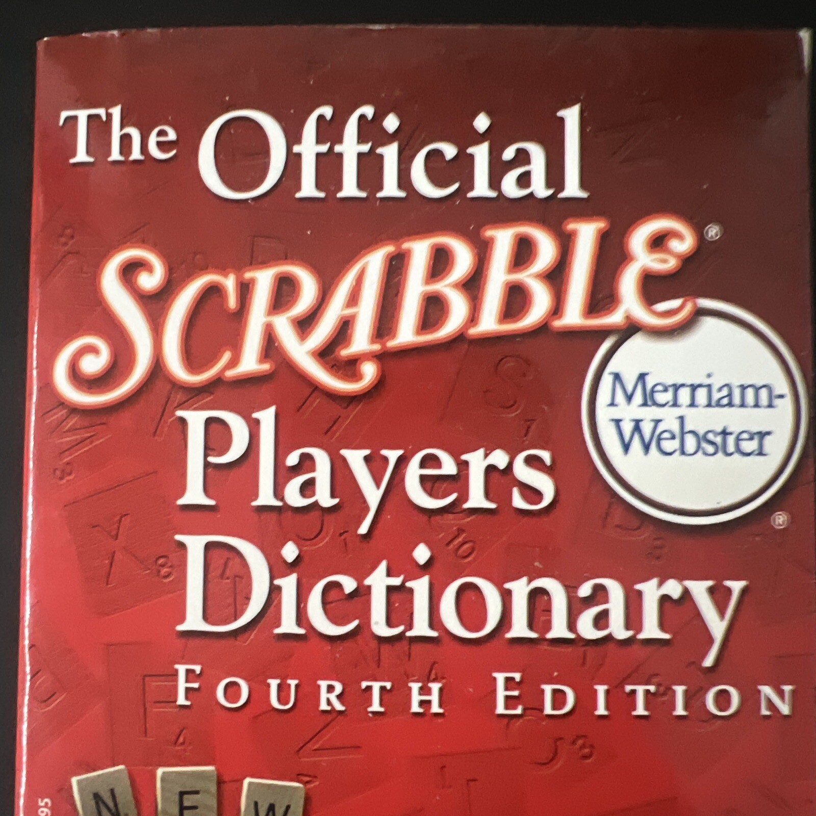 The Official Scrabble Players Dictionary by Merriam-Webster Editors (2005, Mass