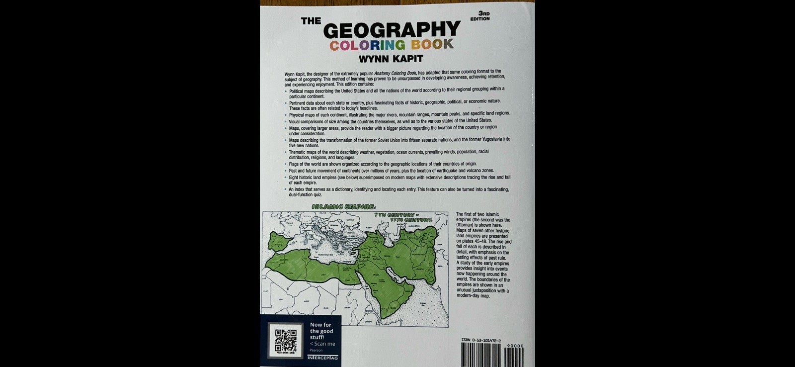 Geography Coloring Book – Wynn Kapit, Paperback